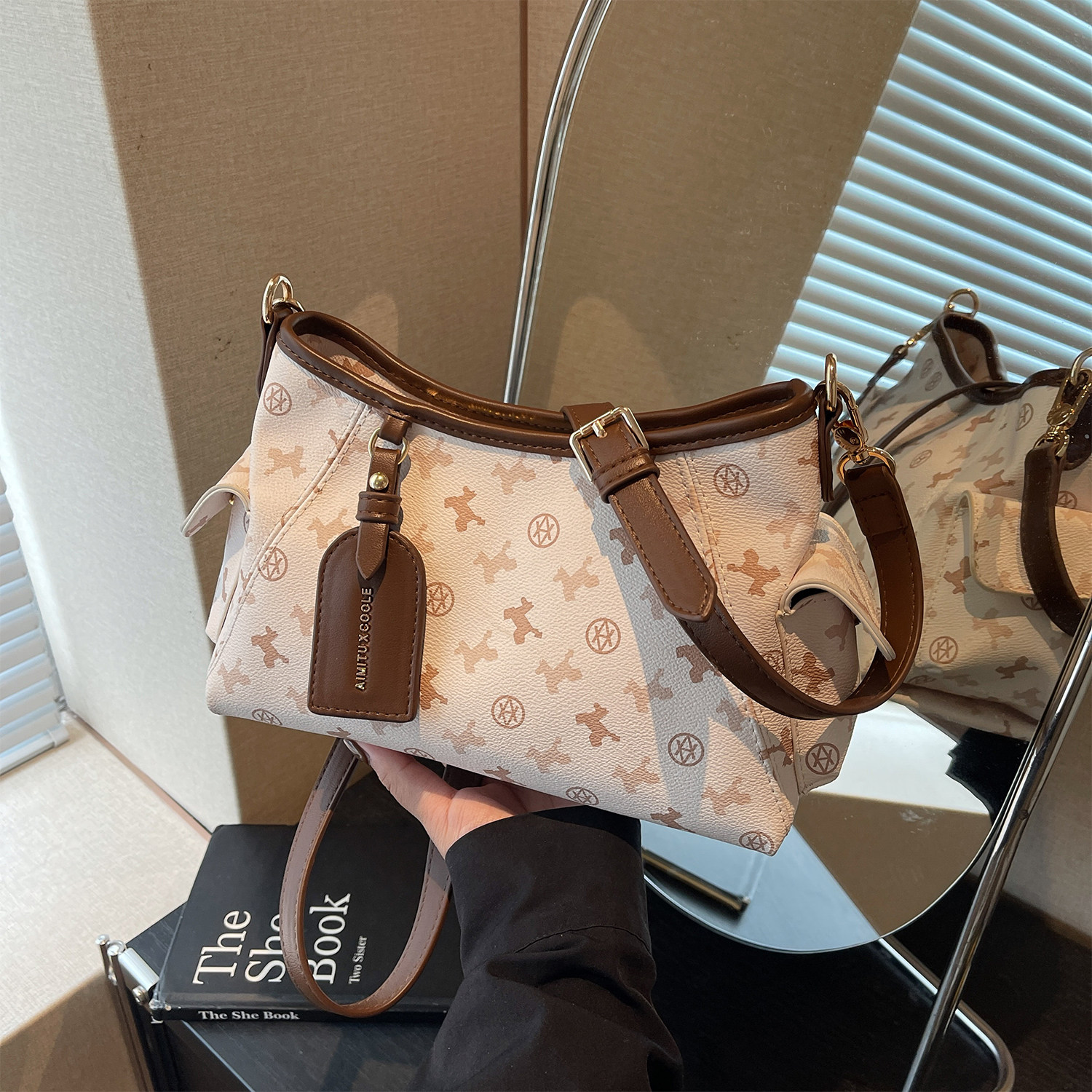 艾米兔女包2026新款休闲百搭时尚单肩包日常通勤潮流洋气斜挎包,箱包皮具/热销女包/男包,通用款女包,淘宝优惠券,粉丝福利购,淘宝优惠卷