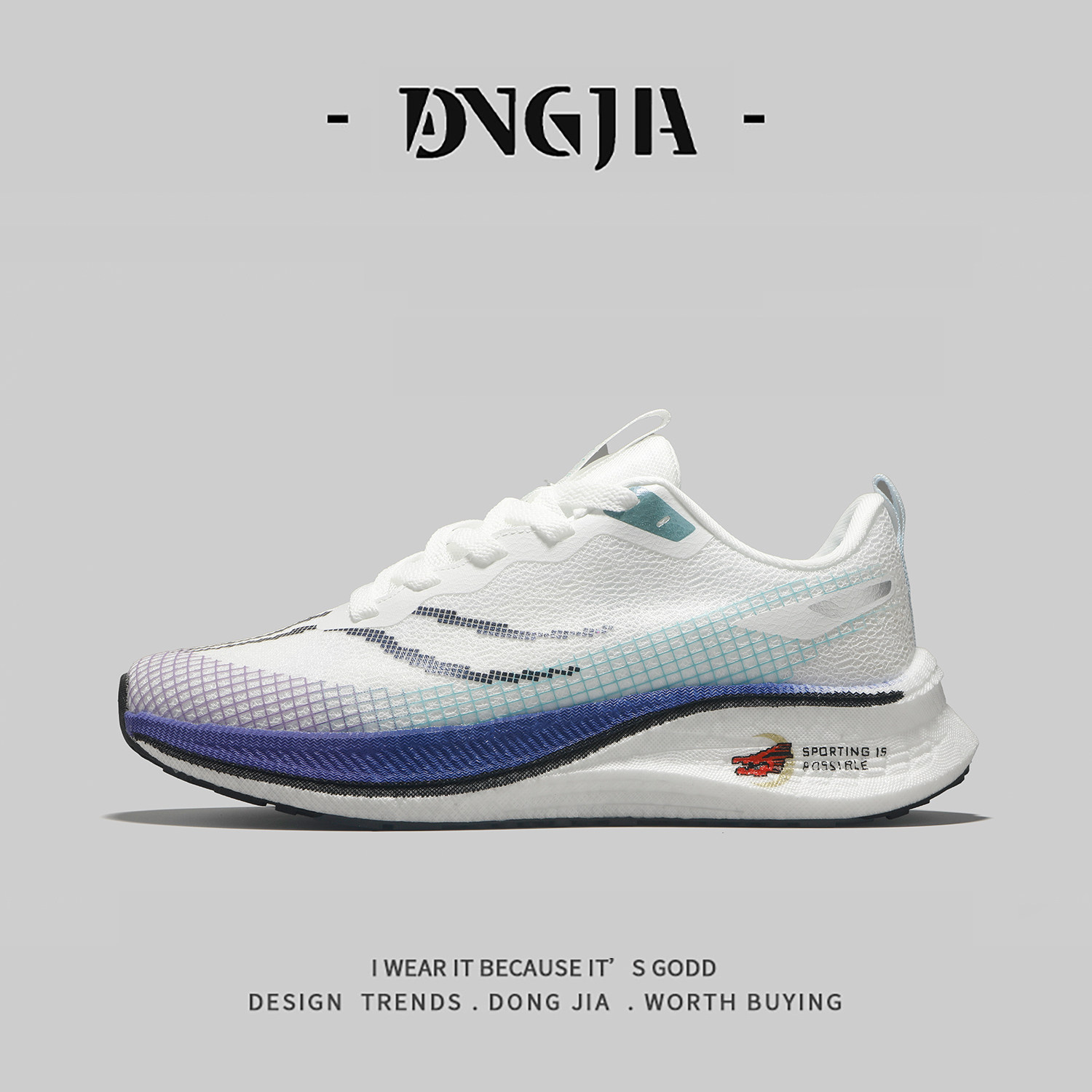 外贸男女夏季透气网面鞋轻便休闲跑步鞋初中生爆米花踩屎感运动鞋