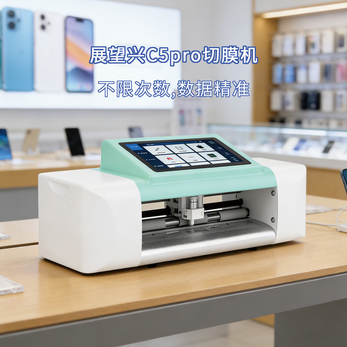 展望兴手机膜C5pro切膜机