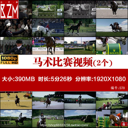LB020国际马术比赛视频素材骑马跳栏骑术表演驯马场高清素材