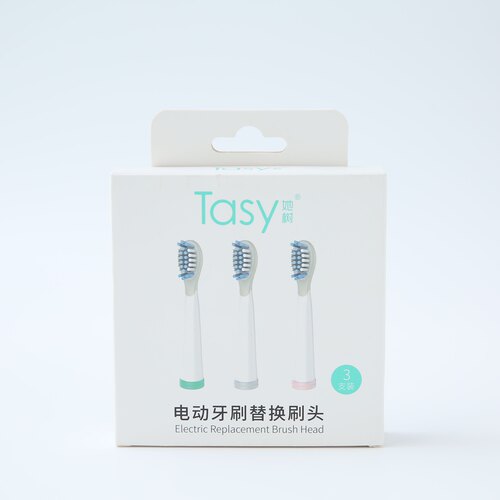 Tasy她树声波电动牙替换卫生旅行