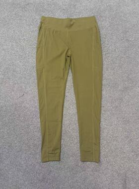 微胖梨形女可穿外穿收腹提臀瑜伽裤高腰健身打底裤25316-1