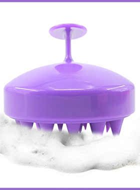 Peine de mano de  de silicona champú para el cuero