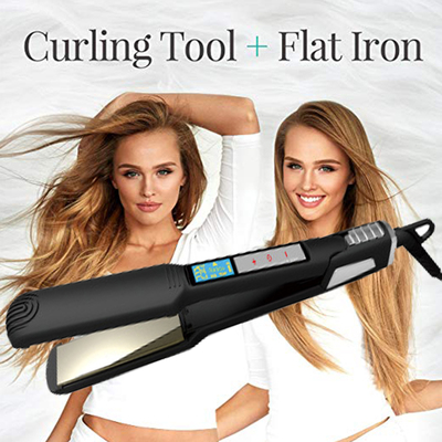 Hair Straightener/Flat iron/2 In 1 Hair straightener
