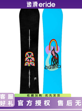 逸滑|25款BURTON伯顿DEEP THINKER系列男女款粉雪全山单板滑雪板