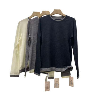 清仓【YLANGENE】撞色圆领针织衫2125008GG