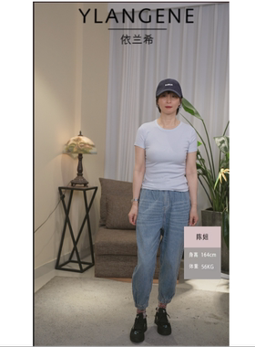 简约百搭牛仔裤87110ZJ