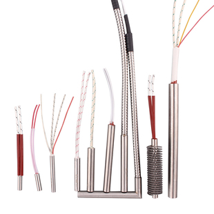 非标定制螺纹单头加热管暖气片电热管4分6分220V380V不锈钢模具棒