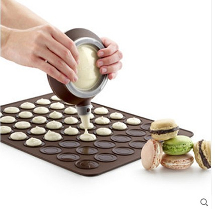 马卡龙硅胶垫耐高温烘焙工具家用烤箱用烤盘曲奇垫饼干溶豆烤垫子