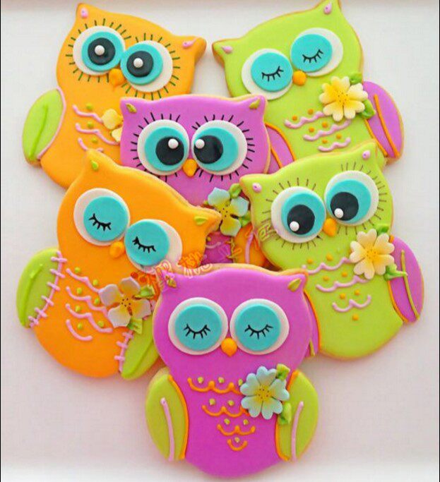 动物鸟类饼干模具翻糖模具猫头鹰压花模糖巧克力超轻土模DIY手工