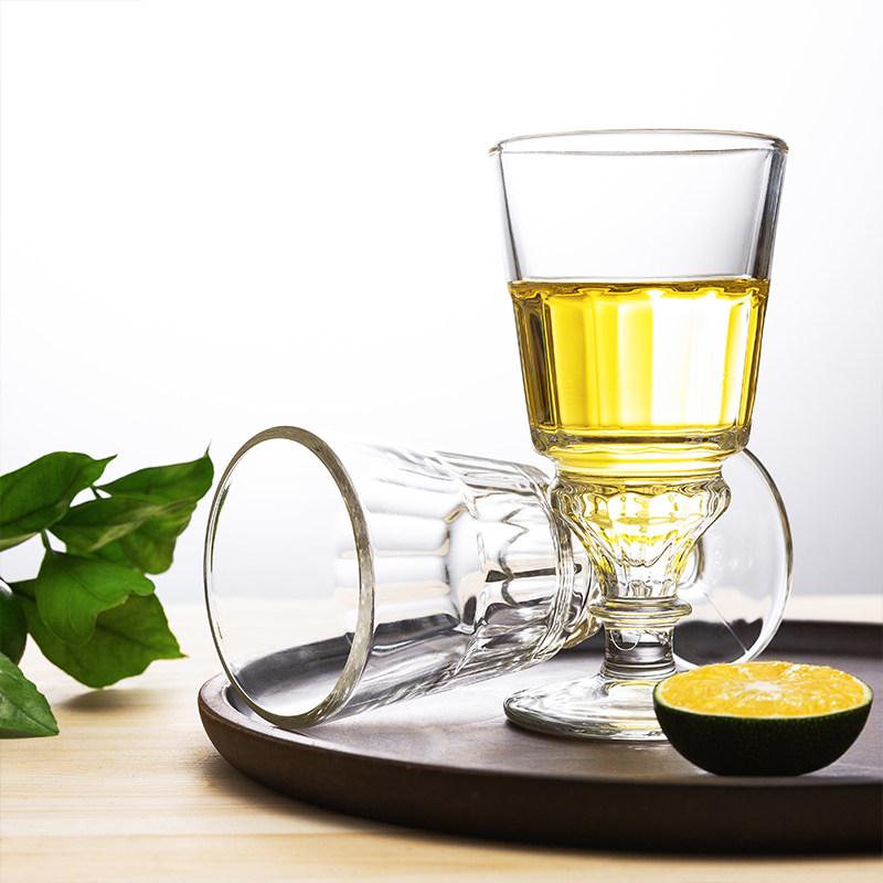 法国原产La Rochere苦艾酒杯鸡尾酒杯玻璃杯红酒杯水杯对杯套装