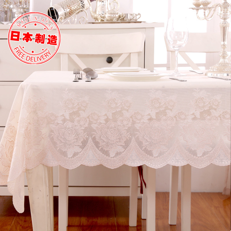 日本进口pvc欧式防水长方形耐高温蕾丝客厅餐桌茶几的桌布|msdalam kategori rumah Fabrik, alas meja, alas meja - dari Buy2taobao.com untuk memberikan perkhidmatan ejen Taobao profesional membeli