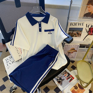 女童夏装2026新款套装短裤女装15岁女孩衣服中大童14微胖宽松短袖