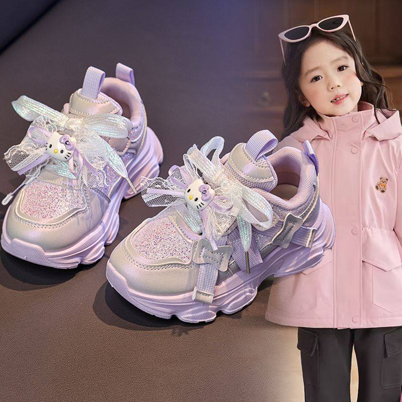 女童时尚运动鞋耐磨老爹鞋2026春秋爆款蝴蝶结洋气公主鞋儿童单鞋,童鞋/婴儿鞋/亲子鞋,运动鞋,淘宝优惠券,粉丝福利购,淘宝优惠卷