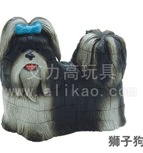 【艾力高4D拼装玩具】拼装宠物狗动物 #4166C -=狮子狗=-