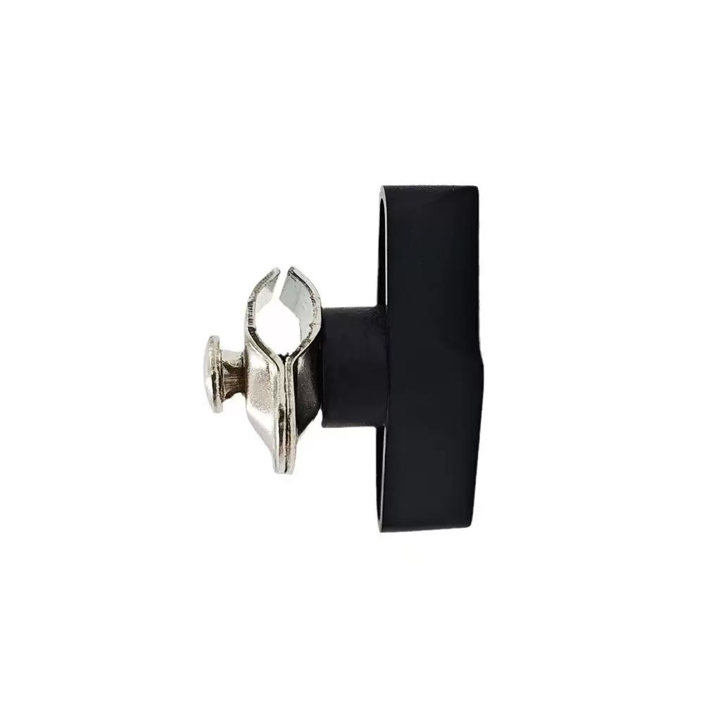 艾灸支架配件黑色旋钮带配套铁片悬臂支架接头旋转金属头