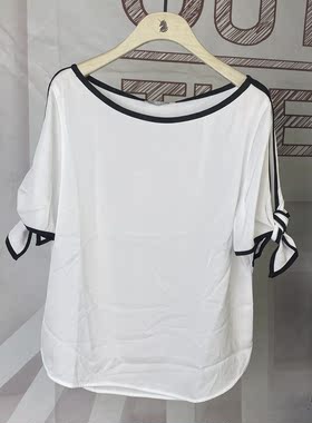 飘蕾旗舰店2023年夏季新品PR420901LT206短袖上衣专柜正品