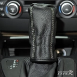 Typer Leather Car Manuagte Manuagte Automatic Gear Граническая головка.