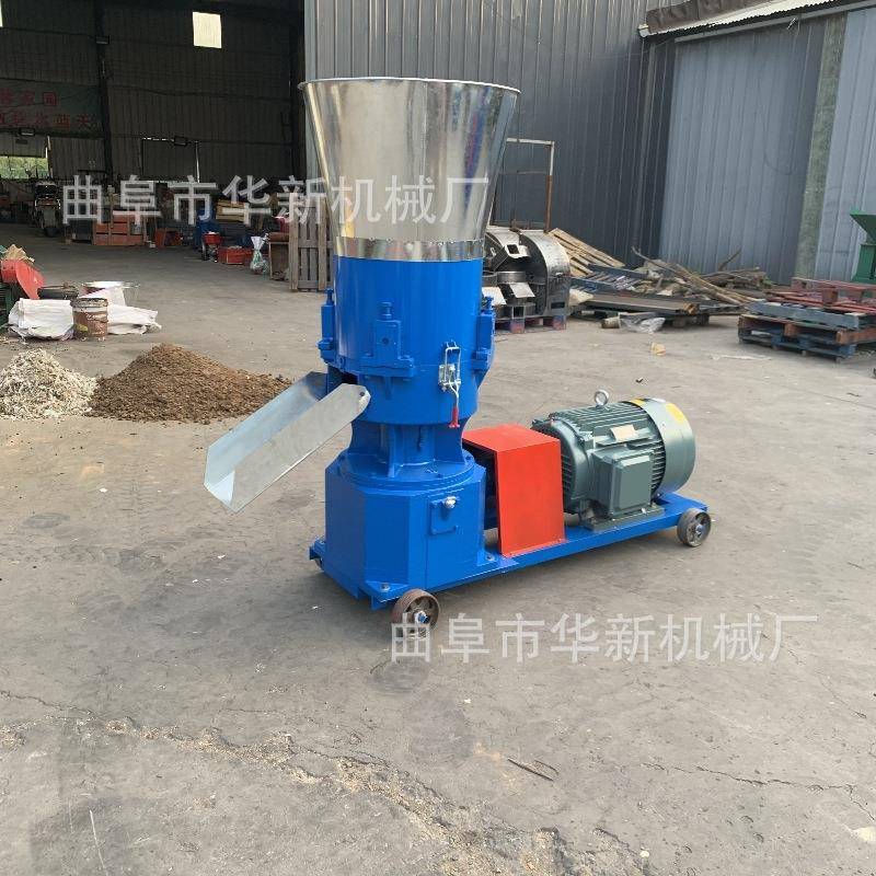 鸭鹅鱼养殖饲料颗粒机猫粮狗粮生产设备宏印大中小型饲料颗粒机