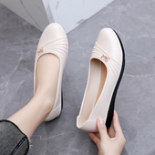 耐磨洗车厨房工作胶鞋 女防水防滑平底雨靴女四季 浅口雨鞋 春秋时尚