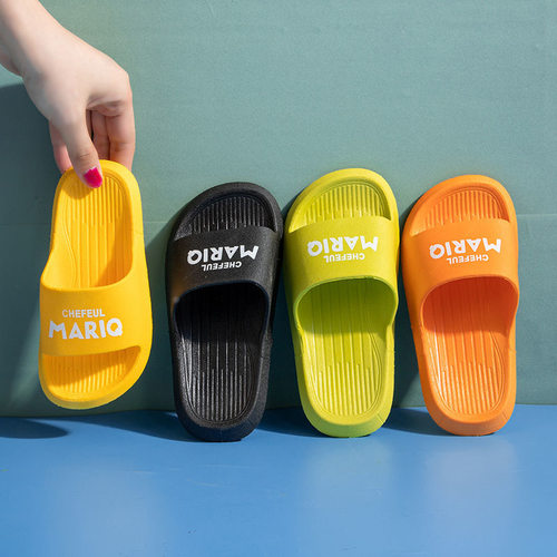夏季卡通风浴室沙滩软底凉拖鞋