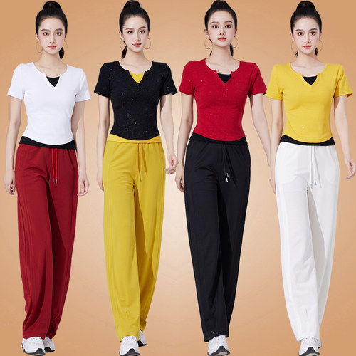 杨丽萍广场舞服装新款套装女夏季