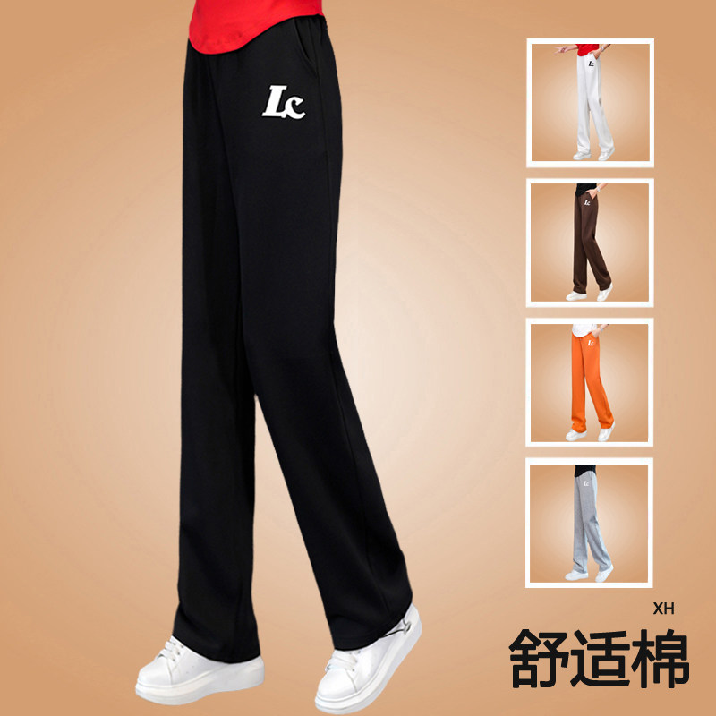 广场舞服装新款裤子秋健身跳操裤