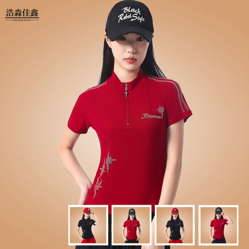 杨丽萍广场舞服装上衣健身