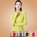 2026春冬加绒新款 广场舞运动透气速干显瘦健身立领全拉链外套上衣