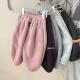 男女宝宝幼儿园百搭神裤 一条过冬超厚休闲裤 儿童羊驼绒卫裤 秋冬