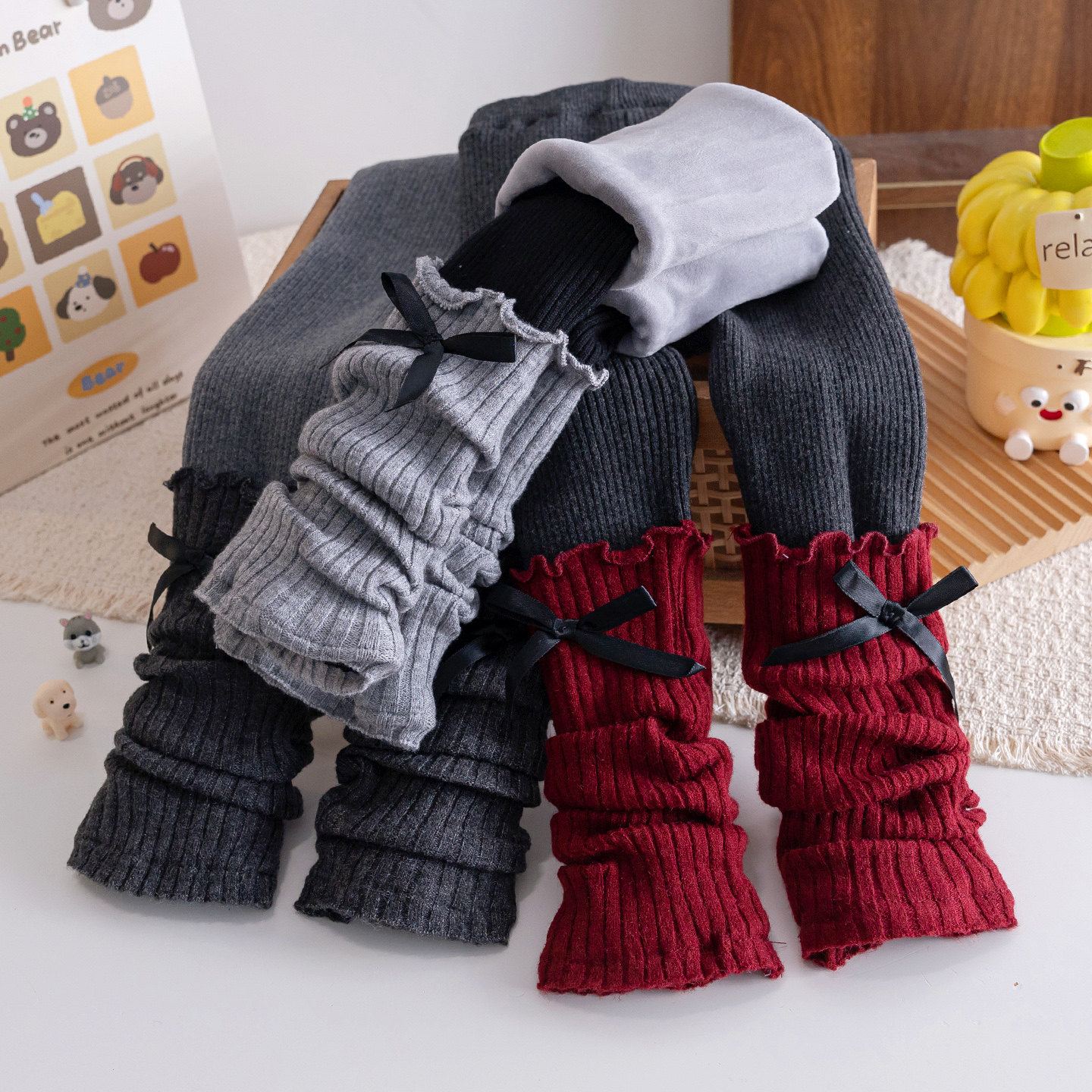 女童打底裤冬装加绒加厚新款女宝宝百搭堆堆袜打底裤小女孩保暖裤,童装/婴儿装/亲子装,裤子,淘宝优惠券,粉丝福利购,淘宝优惠卷