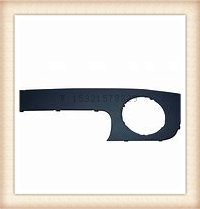 适用宝马mini雾灯外饰板R55车窗胶条迷你前杠R56下面黑色盖板R57