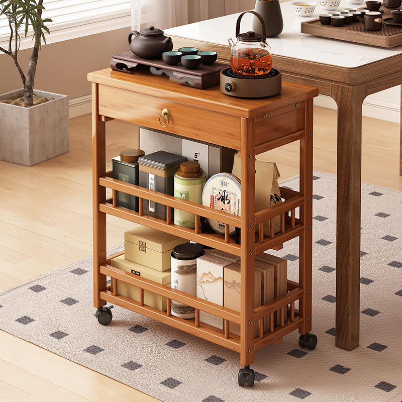 茶水柜办公室茶柜置物架家用茶叶柜茶台桌边柜茶叶茶具收纳储物柜
