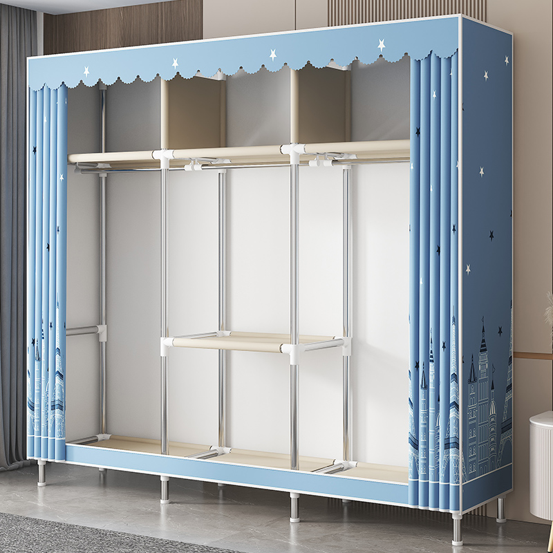 简易布衣柜出租房结实耐用小户型