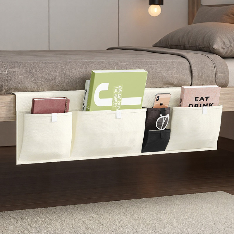 床头置物架宿舍上铺收纳神器大学生床上手机挂袋寝室床边布艺挂篮,住宅家具,搁板/置物架/家用陈列架,淘宝优惠券,粉丝福利购,淘宝优惠卷