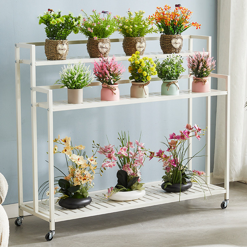 花架子置物架阳台可移动客厅落地铁艺多层室内多肉阶梯式花盆托架,住宅家具,花架/花几,淘宝优惠券,粉丝福利购,淘宝优惠卷