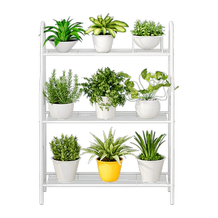 花架置物架阳台花架子客厅落地式多层简约室内铁艺绿萝多肉花盆架