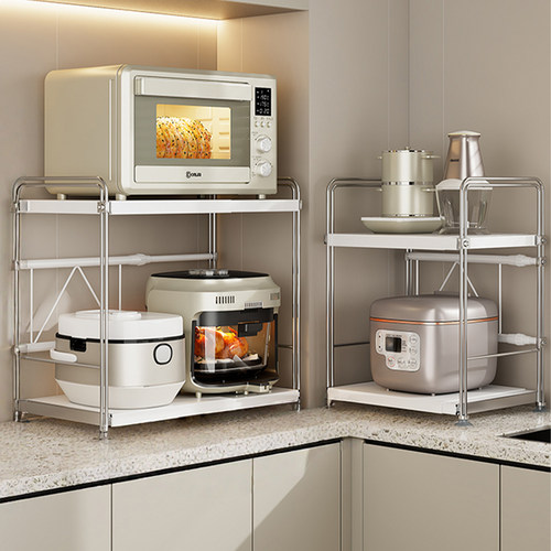 电饭煲置物架厨房多功能烤箱支架