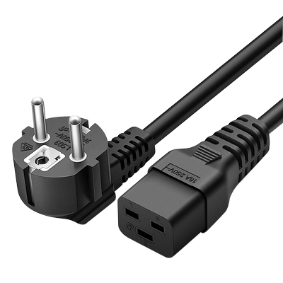 欧规C19电源线16AUPS服务器线