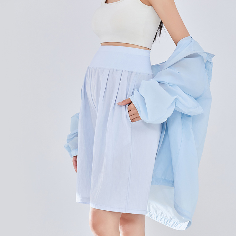 孕婦運動闊腿褲顯瘦寬松瑜伽服