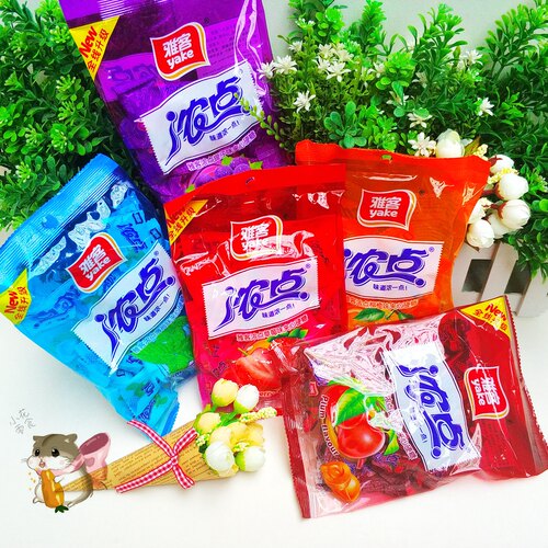 雅客100g浓点夹心糖果硬糖