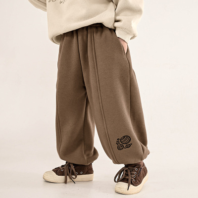 男童冬款中小童韩版休闲长裤纯棉