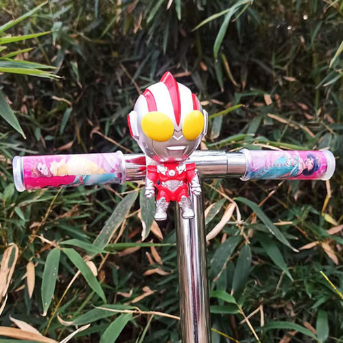 儿童卡通音乐盒滑板车扭扭车超人奥特曼小孩按压音乐器童车播放器