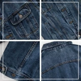 Джинсовая весенняя куртка, кардиган, демисезонная осенняя футболка, оверсайз