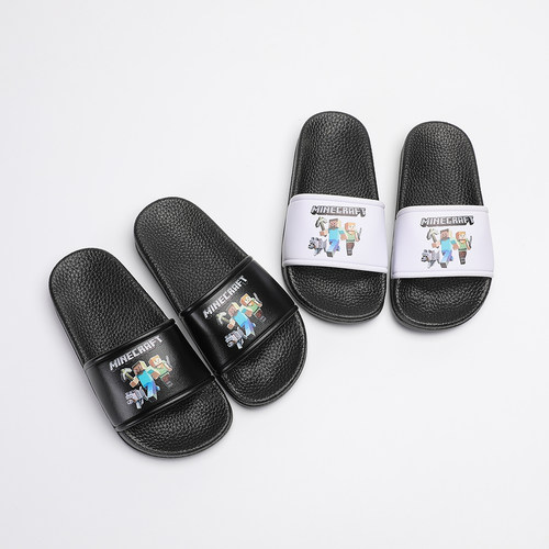 我的世界拖鞋夏季男女外穿亲子鞋