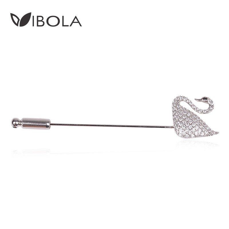 Broche femme VIBOLA en Zircon diamant - Ref 1174768 Image 3