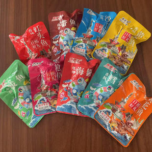 日照海连天黄花金枪卤香带鱼鲳鱼鲅鱼鳕鱼风吃海鱼海鳗即食海产品