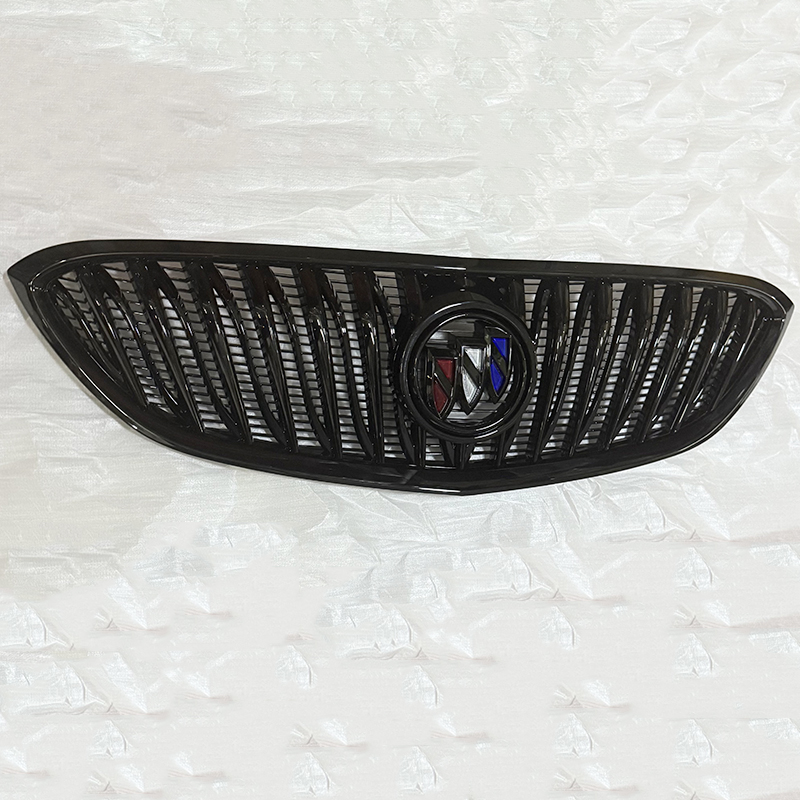 适配15-17款别克威朗三厢亮黑中网总成格栅面罩前脸网格标志包围