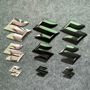 铃木前后车标方向盘标适用于天语启悦奥拓凯泽西锋驭雨燕新羚羊