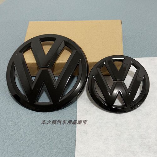 大众GOLF67速腾凌度黑色车贴